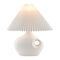 Modern European furniture - Pleated Linen Accent Table Lamp - www.oroa.com