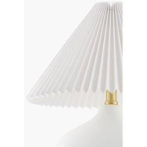   Pleated Linen Accent Table Lamp | Oroa.com