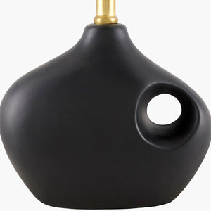   Pleated Linen Accent Table Lamp | Oroa.com