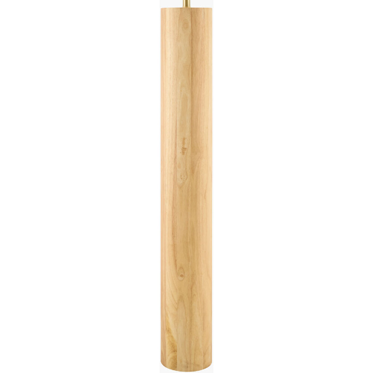   Cylindrical Rubberwood Accent Floor Lamp | Oroa.com