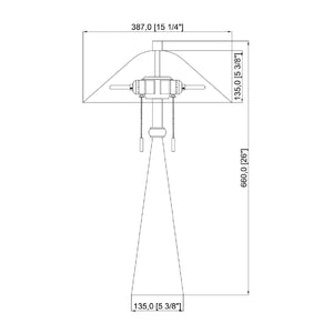   Modern European furniture - Silver Accent Table Lamp - www.oroa.com | Oroa.com