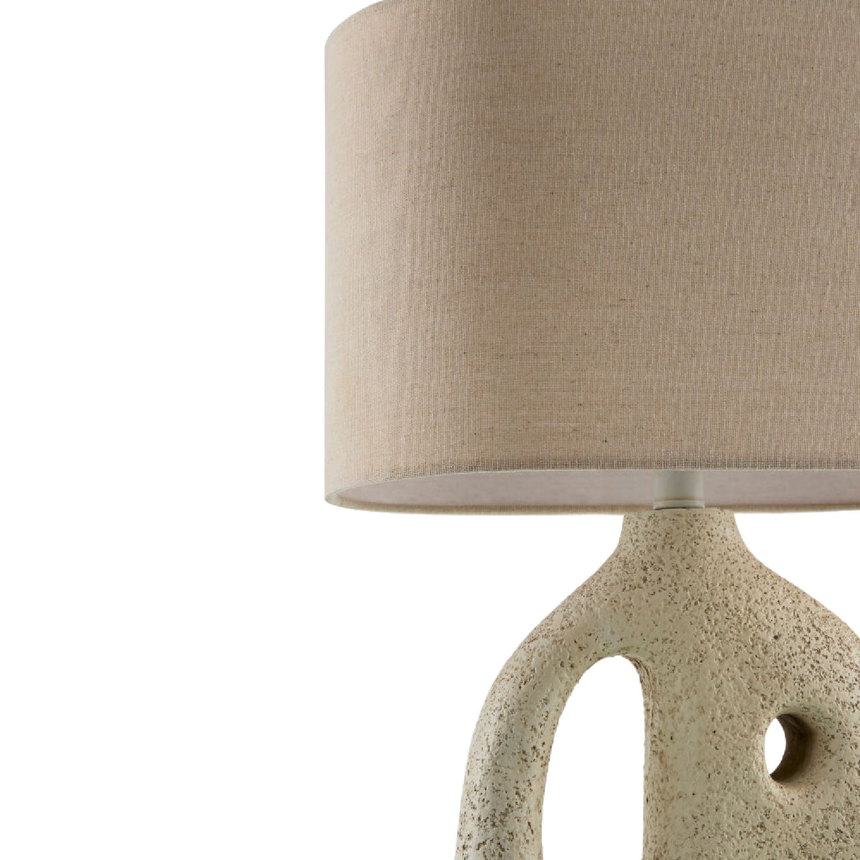   Abstract Carved Base Table Lamp | Oroa.com