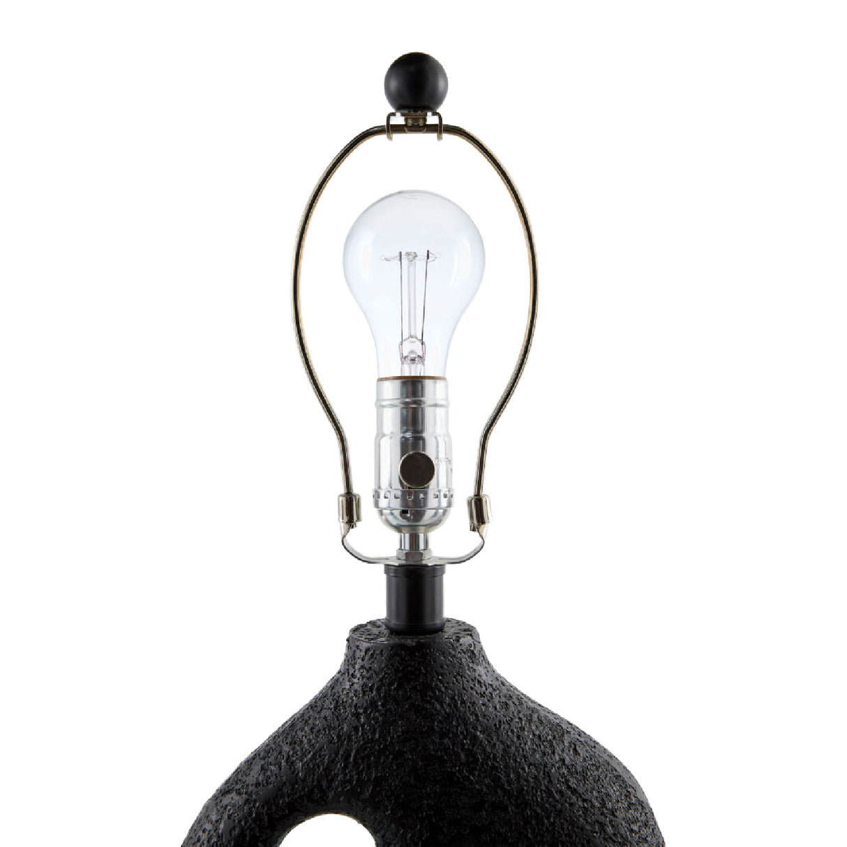   Abstract Carved Base Table Lamp | Oroa.com