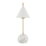 Modern European furniture - Metal Shade Accent Table Lamp - www.oroa.com