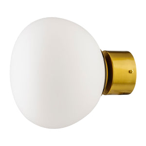   Modern European furniture - White Glass Orb Wall Lamp - www.oroa.com | Oroa.com