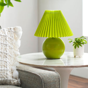   Pleated Fabric Shade Table Lamp | Oroa.com