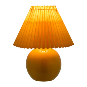   Pleated Fabric Shade Table Lamp | Oroa.com