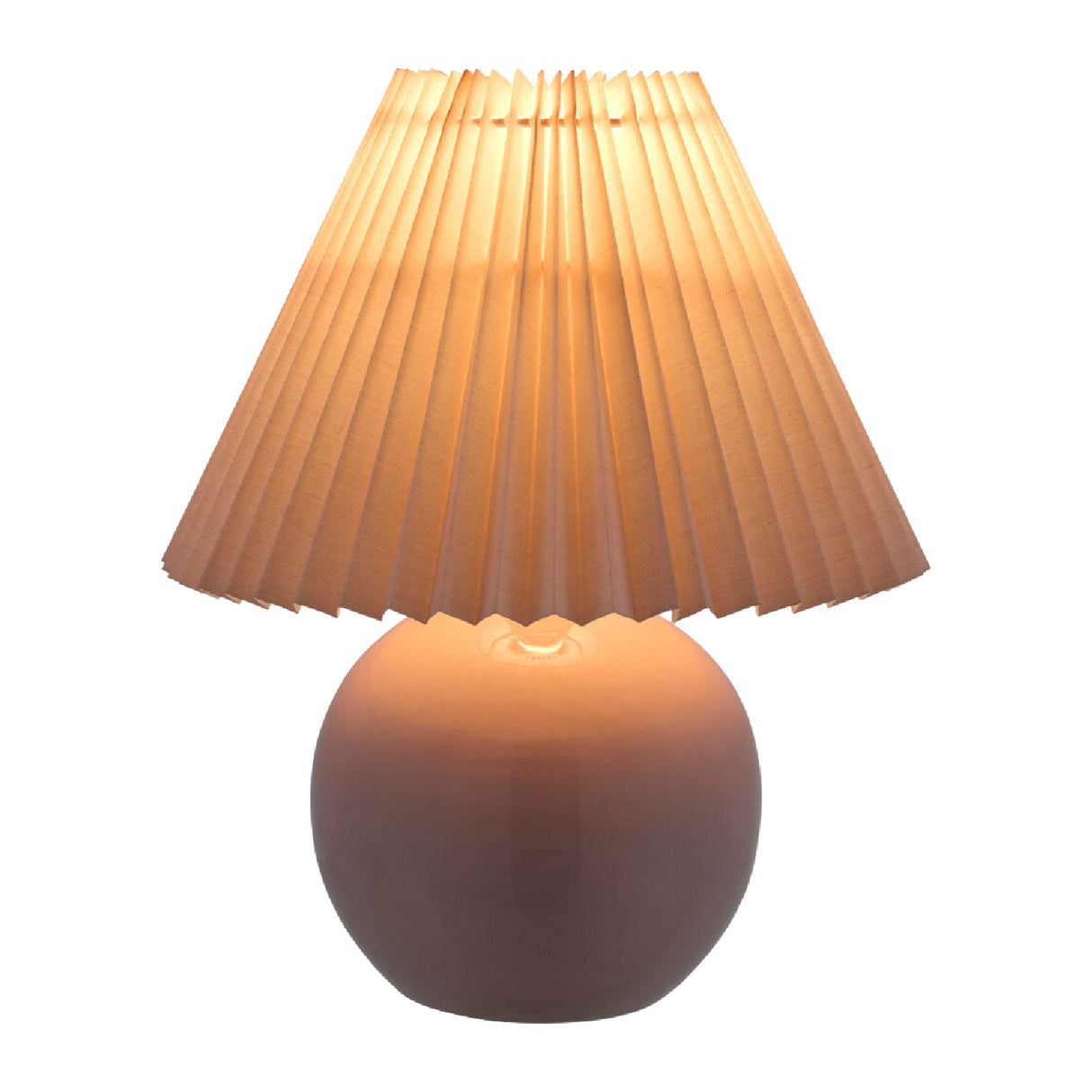   Pleated Fabric Shade Table Lamp | Oroa.com