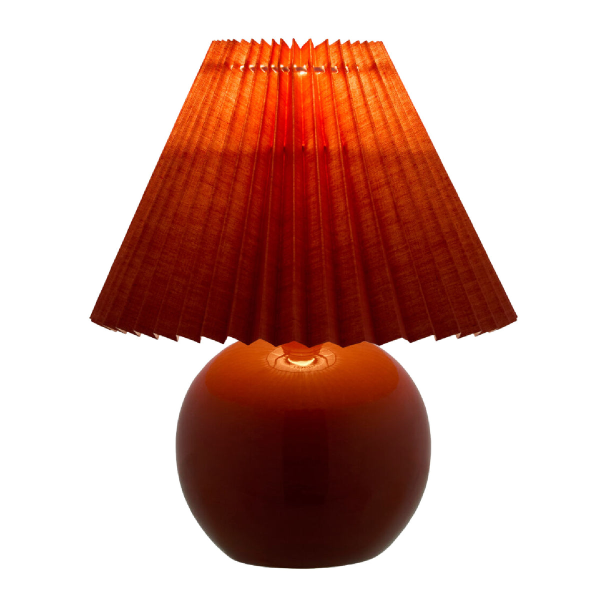   Pleated Fabric Shade Table Lamp | Oroa.com