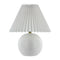 Modern European furniture - Pleated Fabric Shade Table Lamp - www.oroa.com