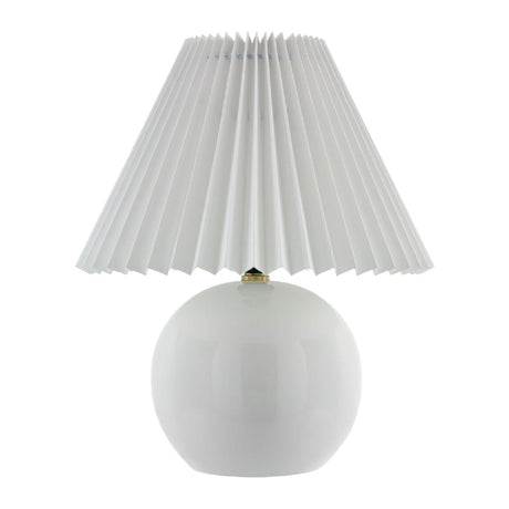Modern European furniture - Pleated Fabric Shade Table Lamp - www.oroa.com