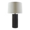 Modern European furniture - Ridged Ceramic Accent Table Lamp - www.oroa.com