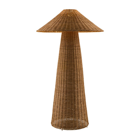 Modern European furniture - Brown Rattan Accent Floor Lamp - www.oroa.com