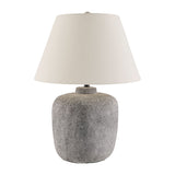 Modern European furniture - Painted White Paper Table Lamp - www.oroa.com