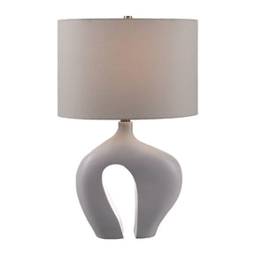 Modern European furniture - White Abstract Sculpture Table Lamp - www.oroa.com