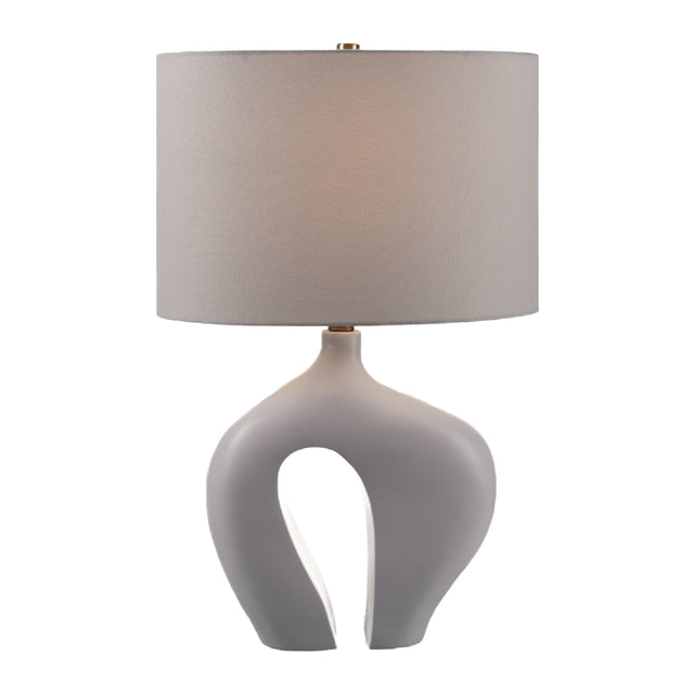 Modern European furniture - White Abstract Sculpture Table Lamp - www.oroa.com