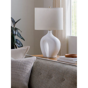   Modern European furniture - White Abstract Sculpture Table Lamp - www.oroa.com | Oroa.com