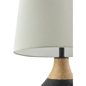   Rattan Wrapped Base Table Lamp | Oroa.com