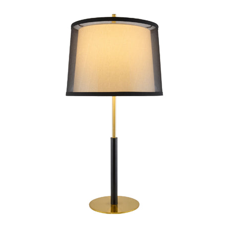   Modern European furniture - Black Linen Accent Table Lamp - www.oroa.com | Oroa.com