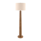 Modern European furniture - Stacked Circular Base Floor Lamp - www.oroa.com