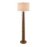 Modern European furniture - Stacked Circular Base Floor Lamp - www.oroa.com