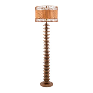   Stacked Circular Base Floor Lamp | Oroa.com