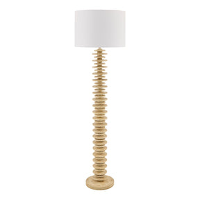Modern European furniture - Stacked Circular Base Floor Lamp - www.oroa.com