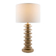 Modern European furniture - Stacked Circular Base Table Lamp - www.oroa.com