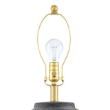Modern European furniture - Black Ceramic Accent Table Lamp - www.oroa.com