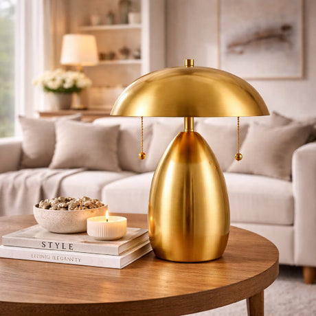Modern European furniture - Modern Minimalist 2-Light Table Lamp - www.oroa.com