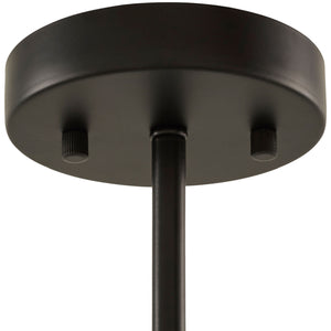   Modern European furniture - Black Metal 6-Light Chandelier - www.oroa.com | Oroa.com