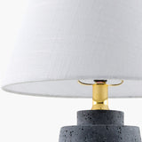 Modern European furniture - White Shade Accent Table Lamps (2) - www.oroa.com