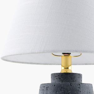   White Shade Accent Table Lamps (2) | Oroa.com