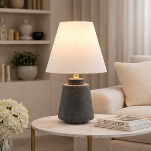  White Shade Accent Table Lamps (2) | Oroa.com