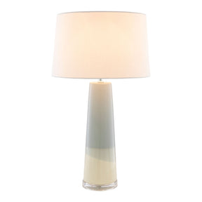 Modern European furniture - Pale Blue Ceramic Table Lamp - www.oroa.com