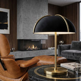 Modern European furniture - Black Metal Dome Table Lamp - www.oroa.com