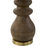 Modern European furniture - Rattan Brown Base Table Lamp - www.oroa.com