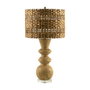 Modern European furniture - Braided Shade Accent Table Lamp - www.oroa.com