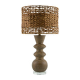 Modern European furniture - Braided Shade Accent Table Lamp - www.oroa.com