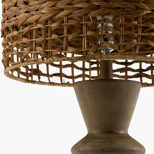   Braided Shade Accent Table Lamp | Oroa.com