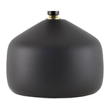 Modern European furniture - Reeded Linen Accent Table Lamp - www.oroa.com