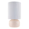 Modern European furniture - Reeded Linen Accent Table Lamp - www.oroa.com