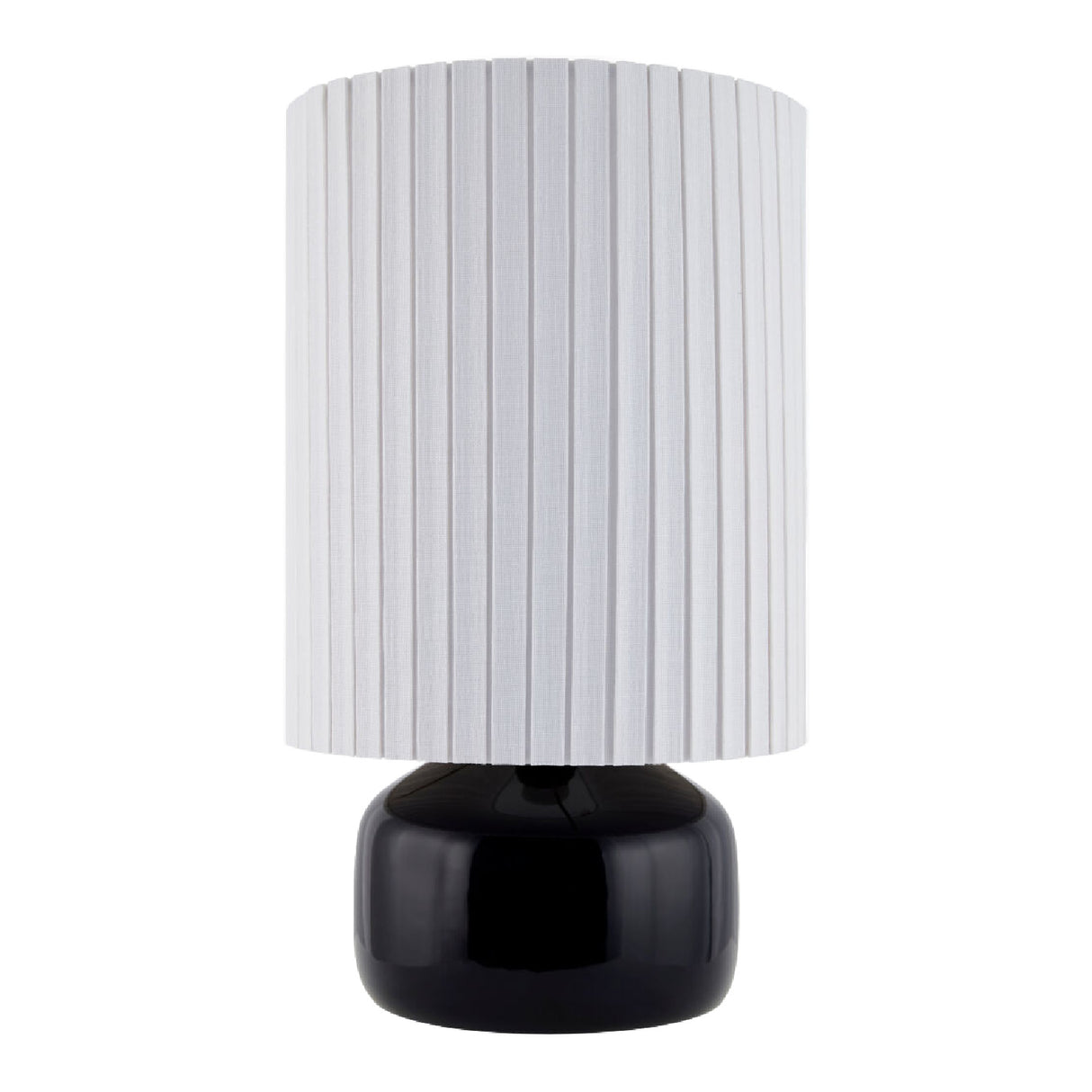   Reeded Linen Accent Table Lamp | Oroa.com