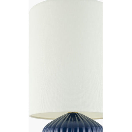 Modern European furniture - Fluted Ceramic Accent Table Lamp - www.oroa.com