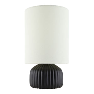   Fluted Ceramic Accent Table Lamp | Oroa.com