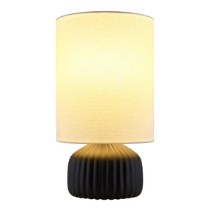   Fluted Ceramic Accent Table Lamp | Oroa.com