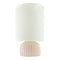 Modern European furniture - Fluted Ceramic Accent Table Lamp - www.oroa.com