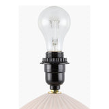 Modern European furniture - Fluted Ceramic Accent Table Lamp - www.oroa.com