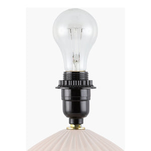   Fluted Ceramic Accent Table Lamp | Oroa.com