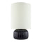 Modern European furniture - Fluted Ceramic Accent Table Lamp - www.oroa.com